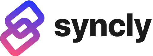 syncly logo black